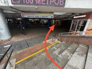 Переход станции метро Партизанская - ориентир для GSMmaster.by Минск